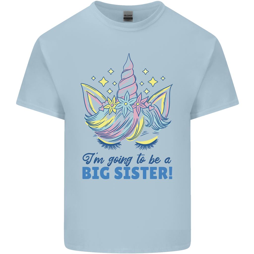 Im Going To Be a Big Sister Unicorn Unisexs Light Cotton TShirt