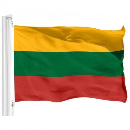 Printwear Polyester Lithuania Flag