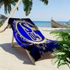 FC Schalke 04 Beach Towel, Large Soft Quick Dry Towel for Beach Camping Swimming