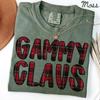 Gammy Christmas Comfort Colors Shirt, Grandma Shirt, New Grandma Tshirt, Santa Tee, Xmas Gifts