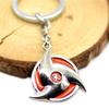 Anime Naruto Mask Keychain Uchiha Itachi Uzumaki Naruto Alloy Car Keychain Bag Pendant Key Ring Boys Girls Cosplay Accessories