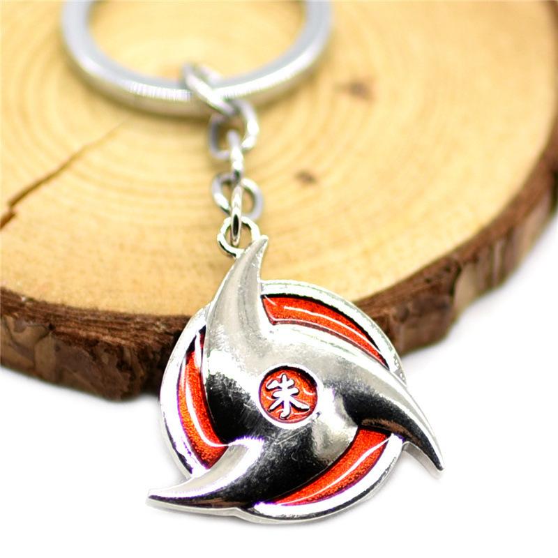 Anime Naruto Mask Keychain Uchiha Itachi Uzumaki Naruto Alloy Car Keychain Bag Pendant Key Ring Boys Girls Cosplay Accessories
