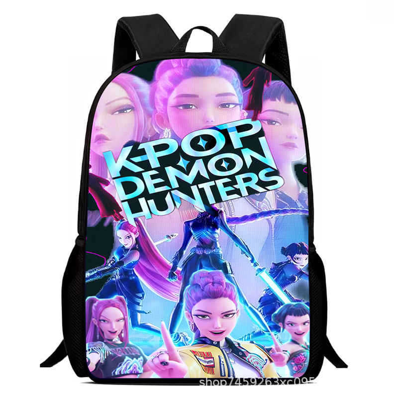 Kpop Witch Hunter Group Schoolbag High Definition Printing Casual Light Backpack Primary School