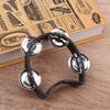 Kindergarten Hand-Held Tambourine Metal Bells Plastic Rattle Ball Percussion Ktv Party Kids Game Toy Musical Instrument