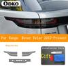 Car Headlight Tint Smoked Black Protective Film TPU Stickers For Range Rover Velar 2017-Present Accessories Anti-Scratch Repair