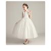 Girls Princess Puffy Lace Flower Girl Party Performance Dress
