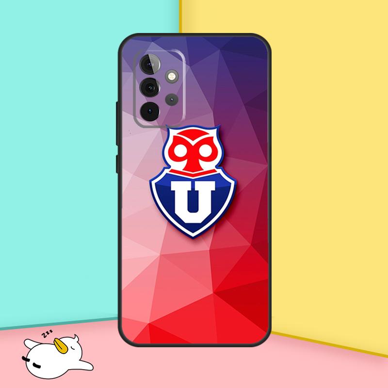 Custodia con Logo Università del Cile per Samsung Galaxy A52 A32 A12 A14 A24 A34 A54 A13 A23 A33 A53 A73 A11 A51 A71 Cover