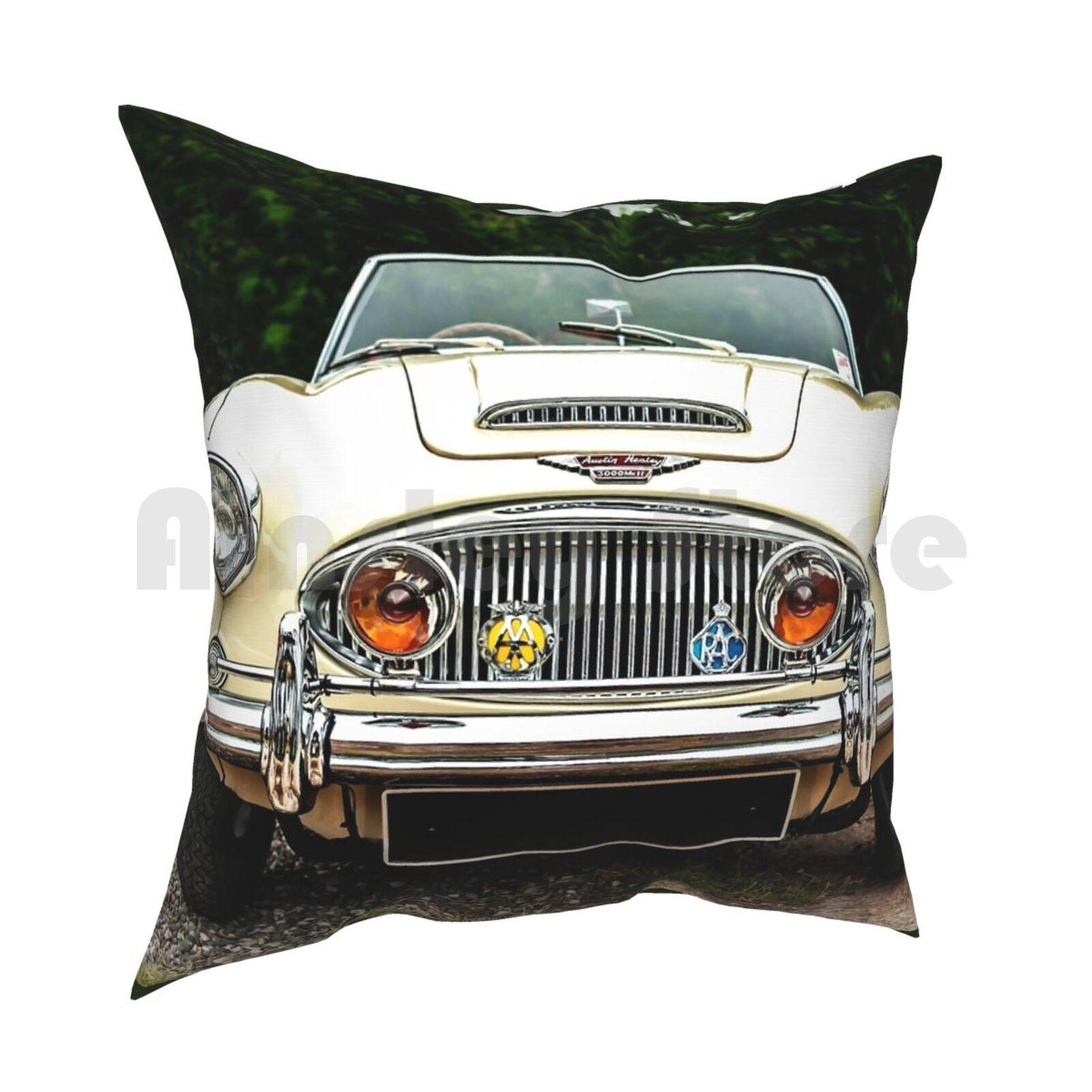 Austin Healey  Mk Pillow Case Printed Home Soft DIY Pillow Cover Austin Healey Austin Healey Sports Car Austin Healey 30x30cm 12x12in