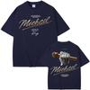 XO The Weeknd Graphic Pure Cotton T-Shirt, 2026 Summer Crew Neck Unisex Y2K Hip Hop Short Sleeve Music T-shirt