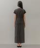 Oeoseoul Signature Slim Skirt [Melange Grey]