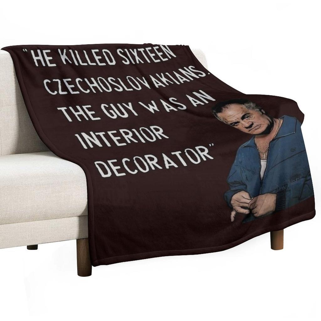 Sopranos - Paulie Walnuts 2 Wohndecke für den Winter Kariert auf den Sofadecken und Luxus-Kuscheldecken