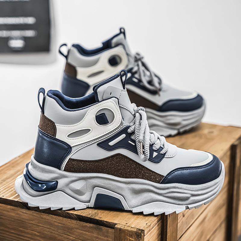 Duży rozmiar męskie buty wersja koreańska moda nowe buty taty modne męskie buty do biegania z siateczki buty sportowe buty codzienne