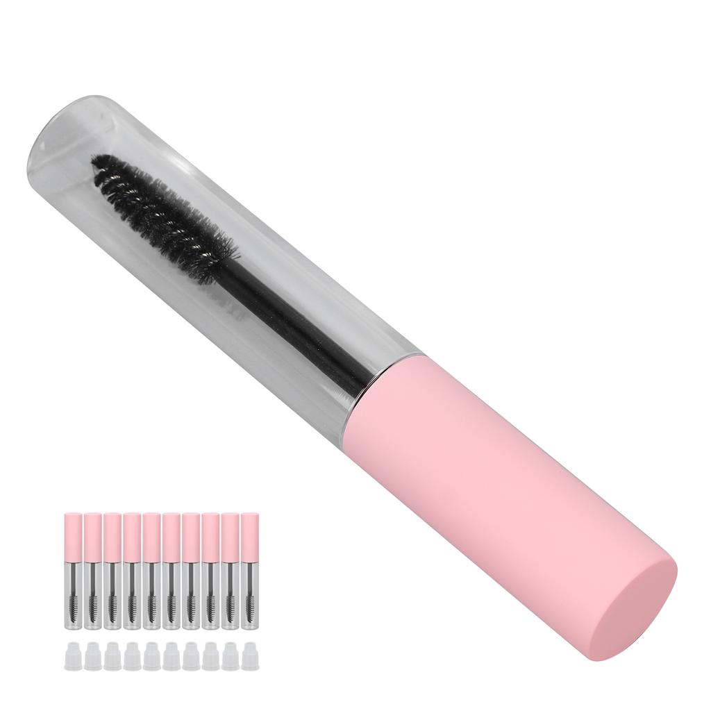 10pcs 10ml Empty Mascara Tube Reusable Portable Mascara Bottle for Eyelash Growth Oil