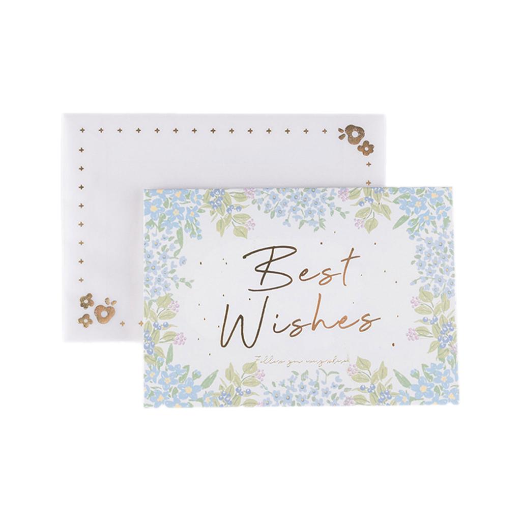 Elegant Wedding Money Gift Card Versatile Money Gift Card Flower Themed Greeting Card for Parties Celebrations