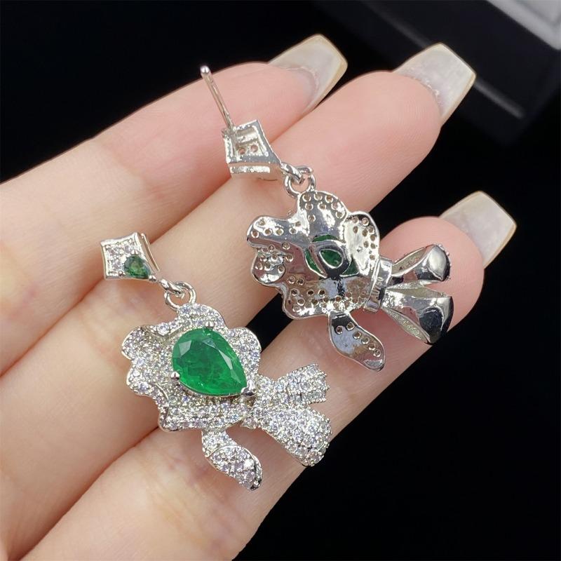 Sace Gems Clássico liga de cobre zircão anel brincos pingente colar conjuntos de jóias presentes festa de casamento