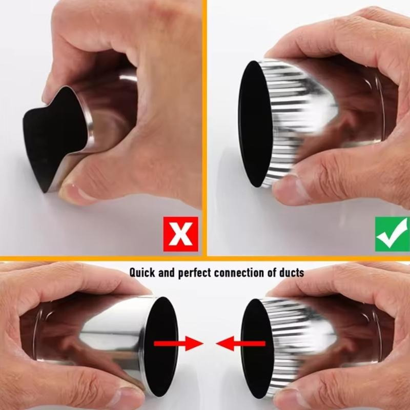 Heavy Duty High Carbon Steel Crimping Tool with Not Coating Manual Repair Tool for Sheet Metal Pipe HVAC Ductwork
