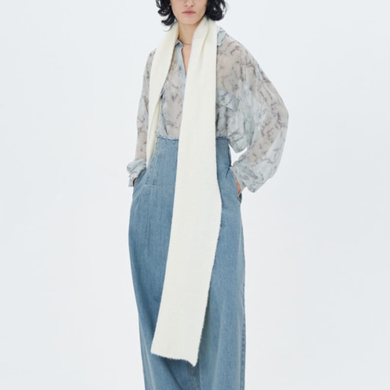 ETCH SCHLINGENGARN WOLLSCHAL(ELFENBEIN)