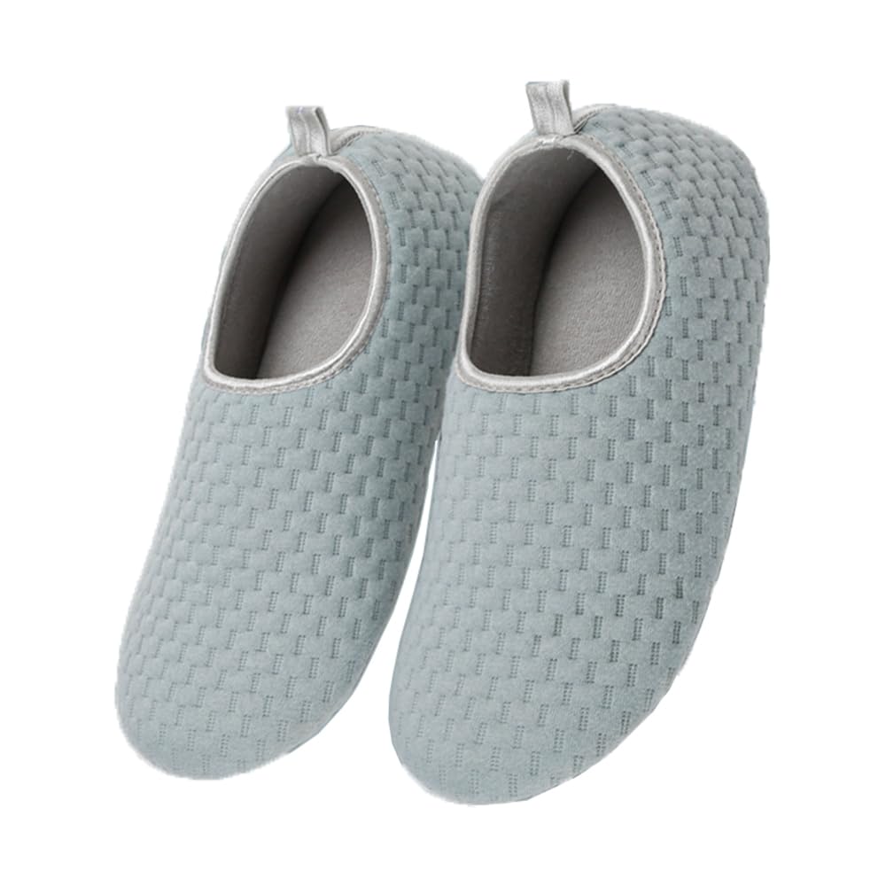 

Sanaris Теплые комнатные тапочки с легко надеваемыми и снимаемыми пятками, Унисекс, Пушистые, Легкие, Моющиеся,