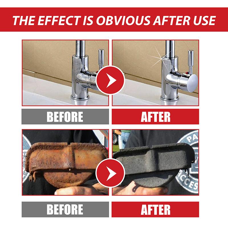 QC19 100g Metal Rust Remover Multifunctional Metal Parts Polishing and Refurbishing Agent Faucet Stainless Steel Rust Remover