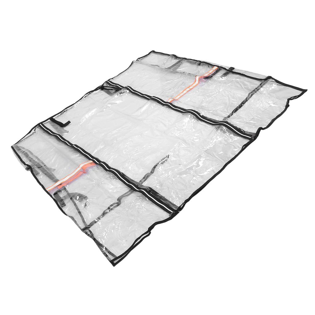 Forklift Cover 60x52x53in All Weather All Season Use Water Sun Dust Proof Forklift Cab Cover for Most Standard Forklifts