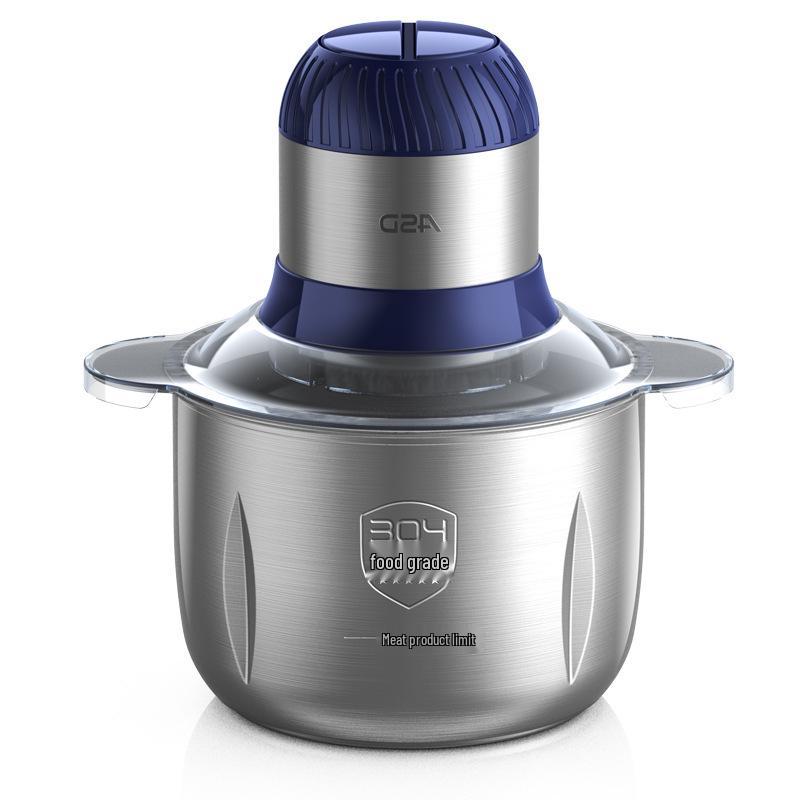 Aishida 304 Stainless Steel Electric Meat Grinder & Multifunctional Food Processor for Baby Food. AM-J30J603 глубокий синий
