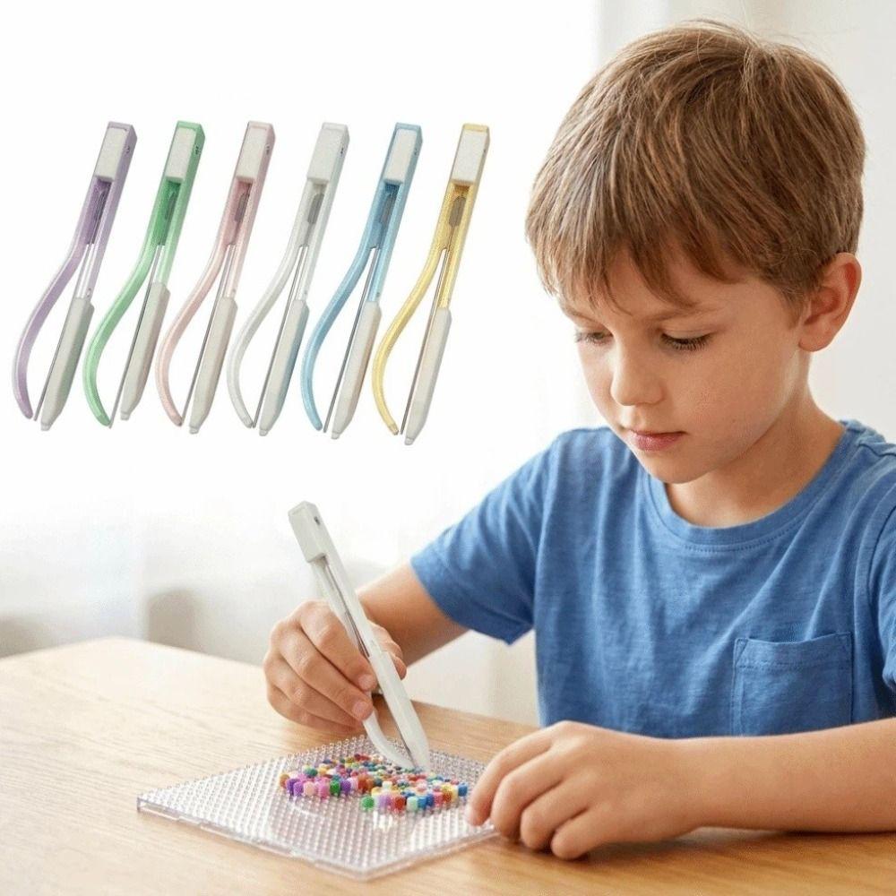 Efficient Storable Bead Pen Handheld Automatic Bead Dispenser Collage Bead Tool Beading Project
