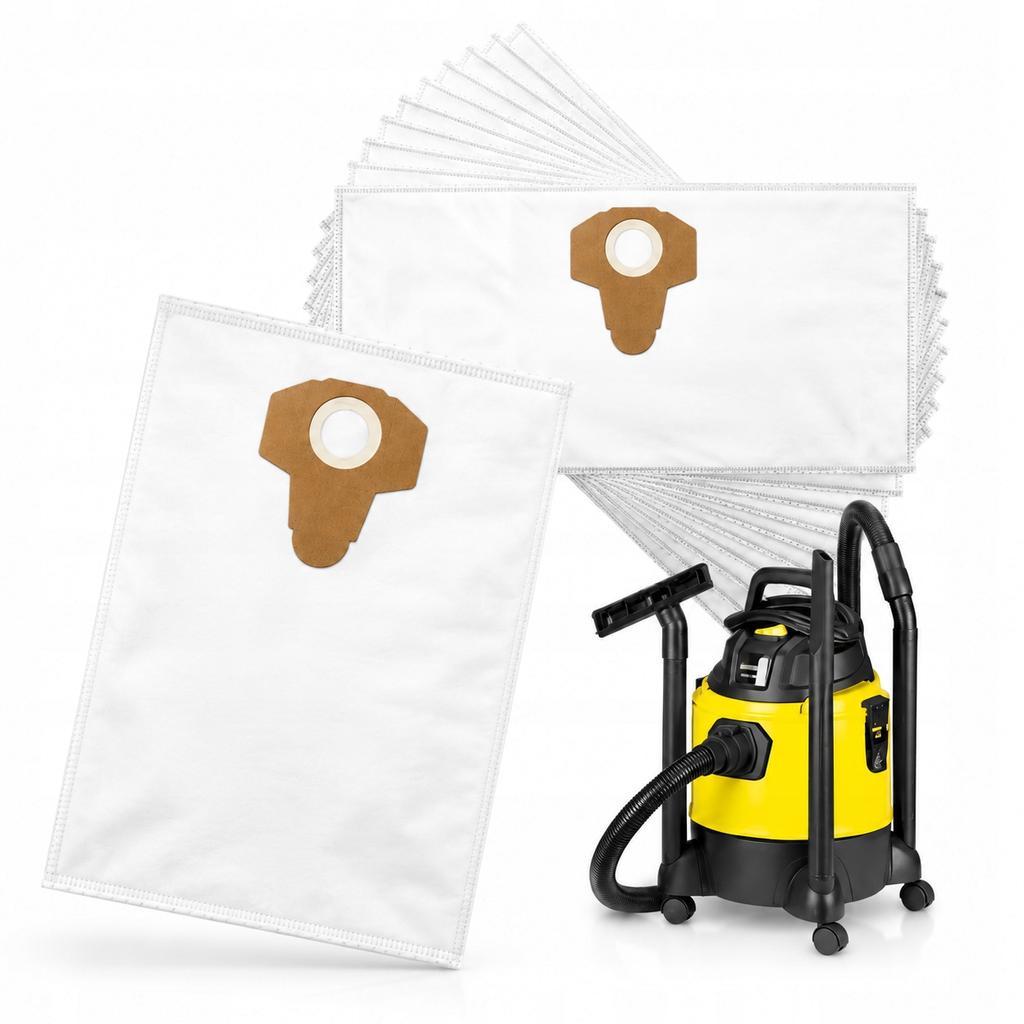 10x BAGS for VACUUM CLEANER PARKSIDE PNTS PWD PWS 1300 1400 PWD20 A1 PWD12 20L
