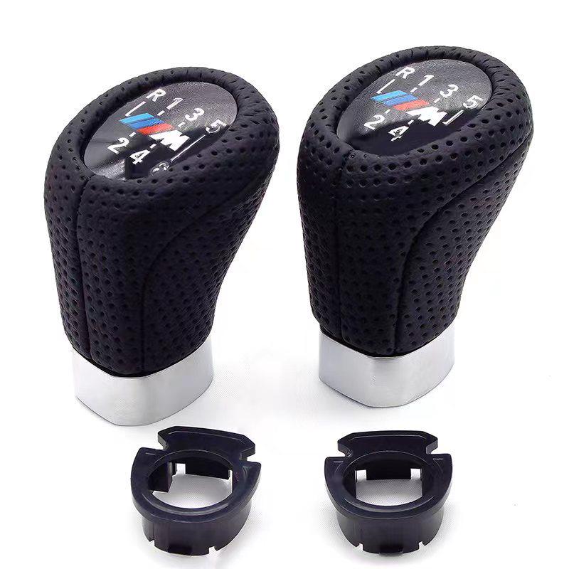 

Ручка рычага переключения передач для BMW E36/X1/X3 - Аксессуар для головки рычага переключения передач автомобиля 3D M Emblem 6-Speed