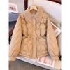 Winter Thickened Cotton-padded Clothes, New Knee-length Cotton-padded Clothes, Loose Cotton-padded Jackets, Women's High-end Fashion Coats