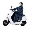 Impermeabile per Bicicletta Elettrica Protezione Ampliata Tessuto Oxford Adulti Maniche Poncho Pioggia per Ciclismo Blu Navy