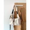 Casual nylon messenger bag large capacity neutral new shoulder bag fashionable versatile commuter dumpling bag