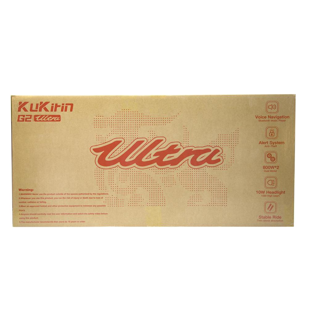 KuKirin G2 Ultra The Ultimate All-Terrain 800W Dual Motor Electric Scooter 48V18Ah Battery 10 Inch Off-Road Tires Outdoor Riding Folding E-Scooter