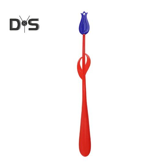 

Тюльпан Длинная Ручка Ложка Для Обуви В Форме Цветка Для Пожилых Мужчин Женщин Детей Пожилых Сапог Повседневный Спорт Платье Обувь Подъемник Помощник Аксессуары Для Обуви красный