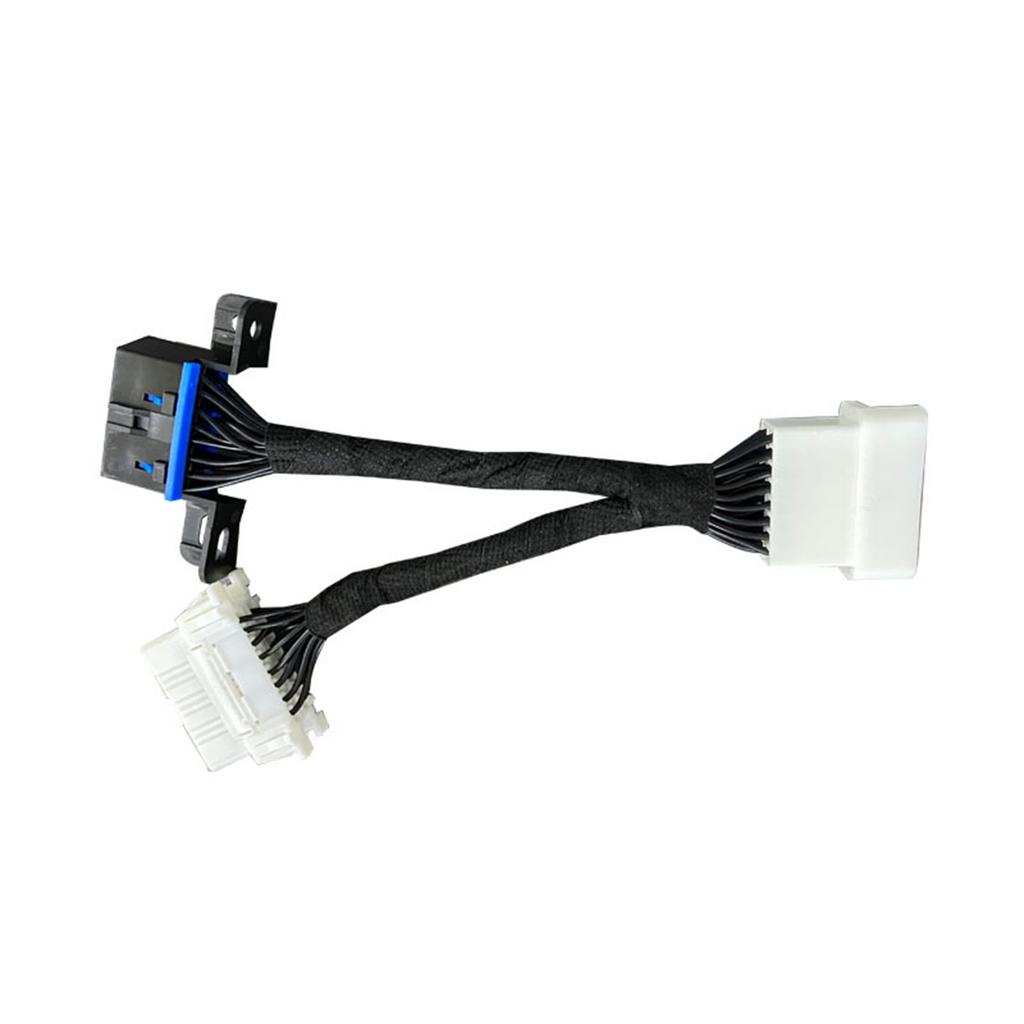 OBD2 Splitter Y-Kabel Stecker Splitter auf 2 Buchsen Verlängerungskabel 15cm/6inch Auto OBDII Splitter Verlängerungskabel