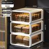 Drawer-Type Underwear and Socks Storage Box: Three-in-One Compartment Organizer
