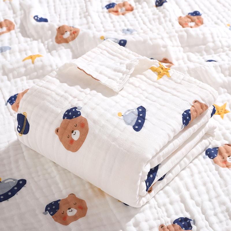 Newborn Baby Six-Layer Pure Cotton Gauze Towel and Blanket