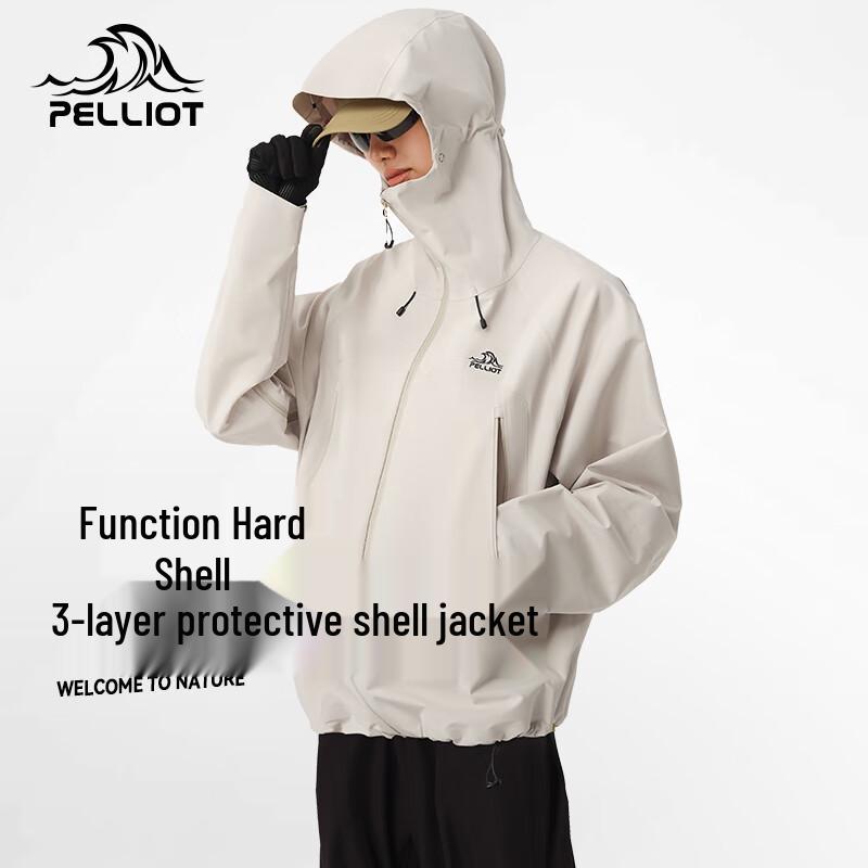 Pelliot Unisex Mountain Shell Waterproof Hard Shell Jacket