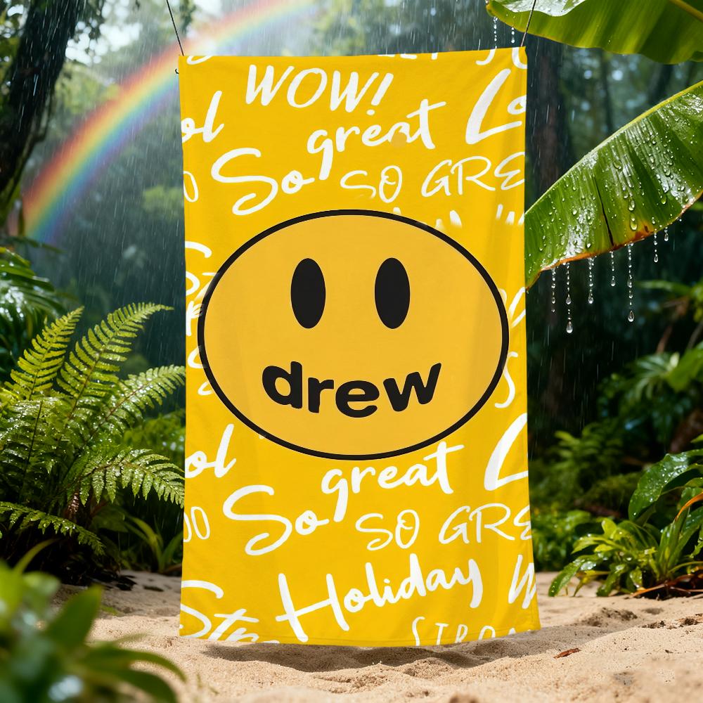 D-Drew LOGO H-House Towel Beach Quick Dry Soft Pool Towels Gift for Travel Gym Shower Camping sports