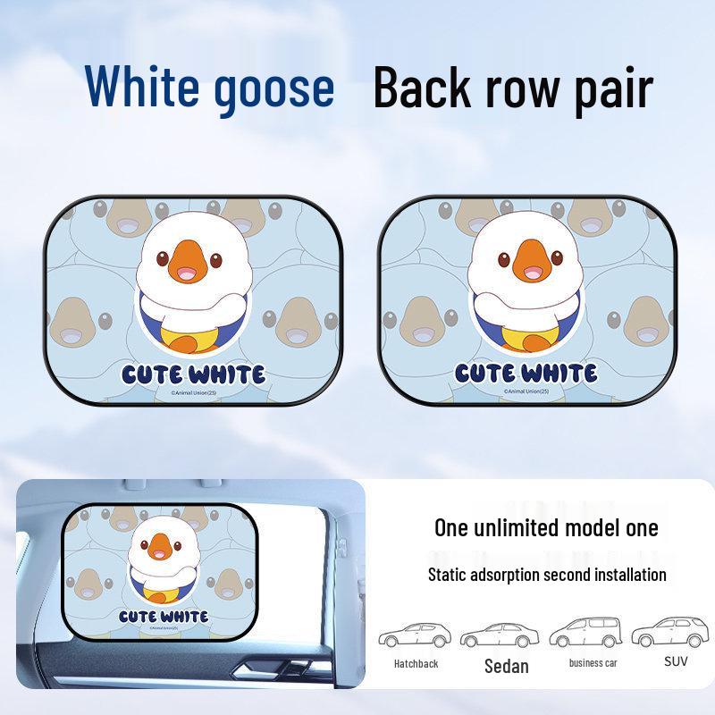 Electrostatic Car Window Sunshade: Privacy Curtain & UV Protection All Car Series