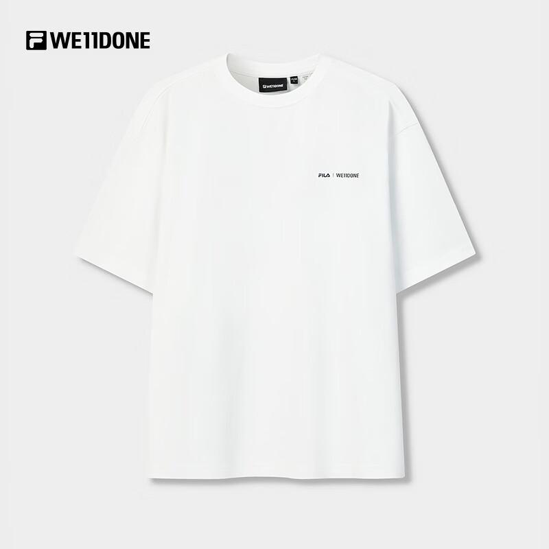 FILA x WE11DONE Knit Short Sleeve T-Shirt L