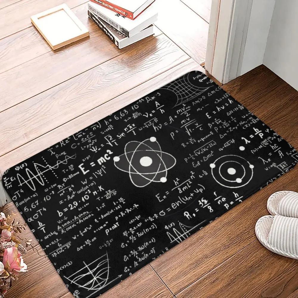 I Love You Math Formulas Patterns Entrance Door Mats Various Mathematical and Physical Formulas Welcome Mat Welcome Mat