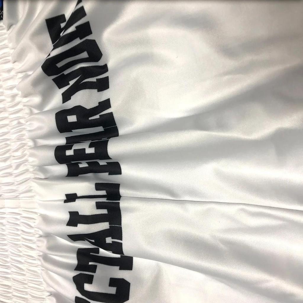 Eagle Muay Thai Kickboxing Boxing MMA UFC Casual Shorts Gym Sport Unisex Men Women Workout Quick Dry Print Elastic High Waist Training