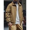 American Retro Heavy-Duty Pure Cotton Fleece-Lined Thick Flight Jacket for Men, Winter Foreign Trade Men's Short Cotton Coat
