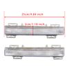 Artudatech LH RH Pair Daytime Run Lamp Fog Light For Mercedes W166 ML/GL350/400/550 2012-2015 Car Accessories