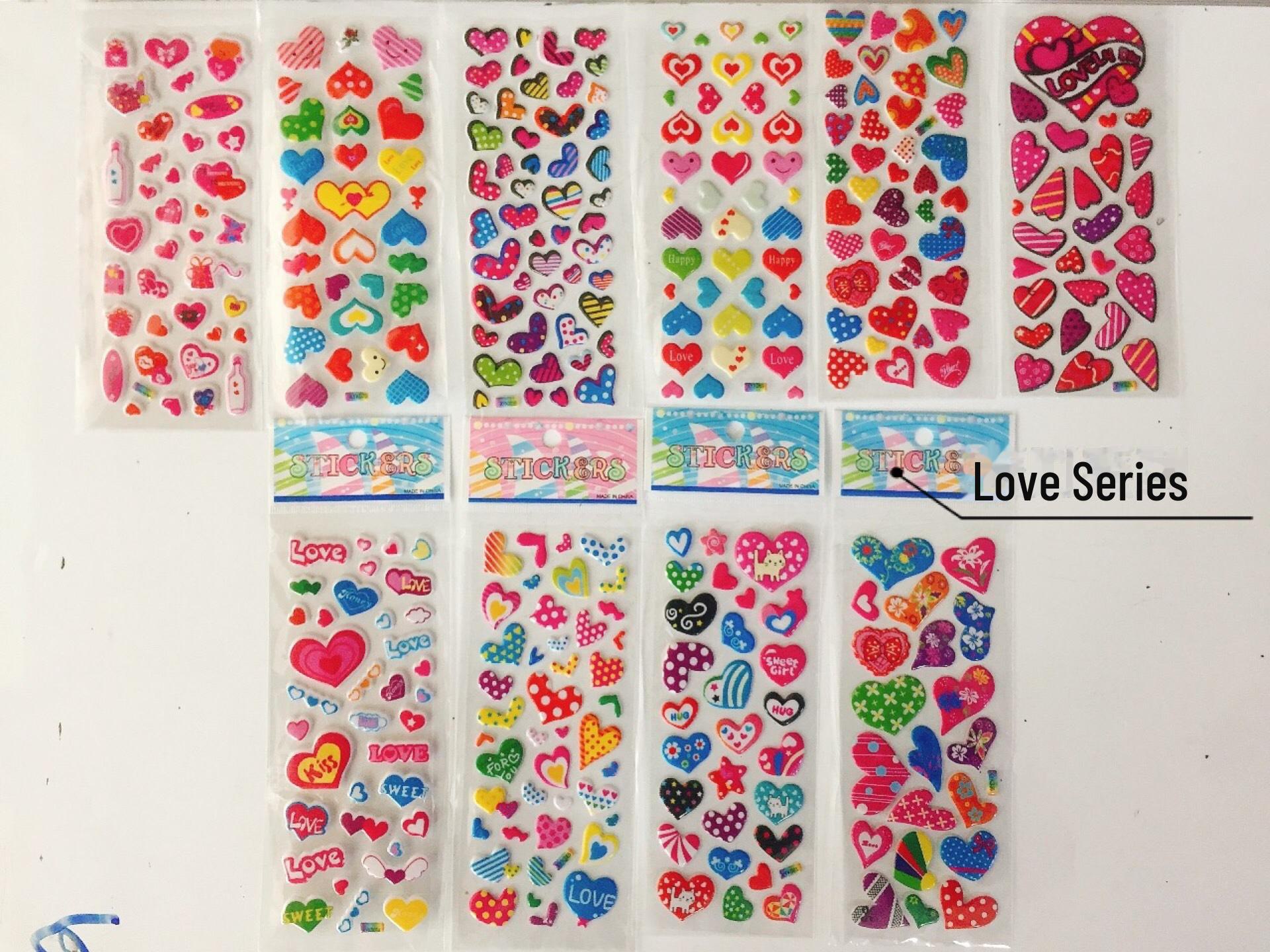 

3D наклейки с изображением принцессы из мультфильма для детей - наклейки с поощрением в виде пузырей для мальчиков и девочек в детском саду