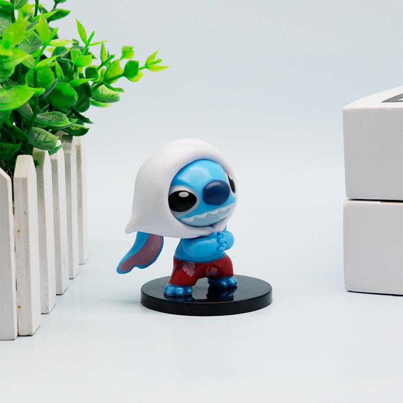 Stitch Reuben Angel Pajama Pillow Series Model Ornament Set For Kids And Fans