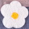 Embroidery Patch Plush Design Bright Color Decorative DIY Colored Floral Cloth Patch Cheongsam Badge for Gift