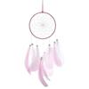 Pink Purple Hanging Drop Feathers Dream Catcher Hangings Fairy Tales Ornaments Girl Gifts Cute Home Decorations Bedroom Decor