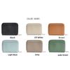 Genuine Leather Woman Short Wallet RFID Blocking Coin Purse Portable Credit Card Holders  Gift