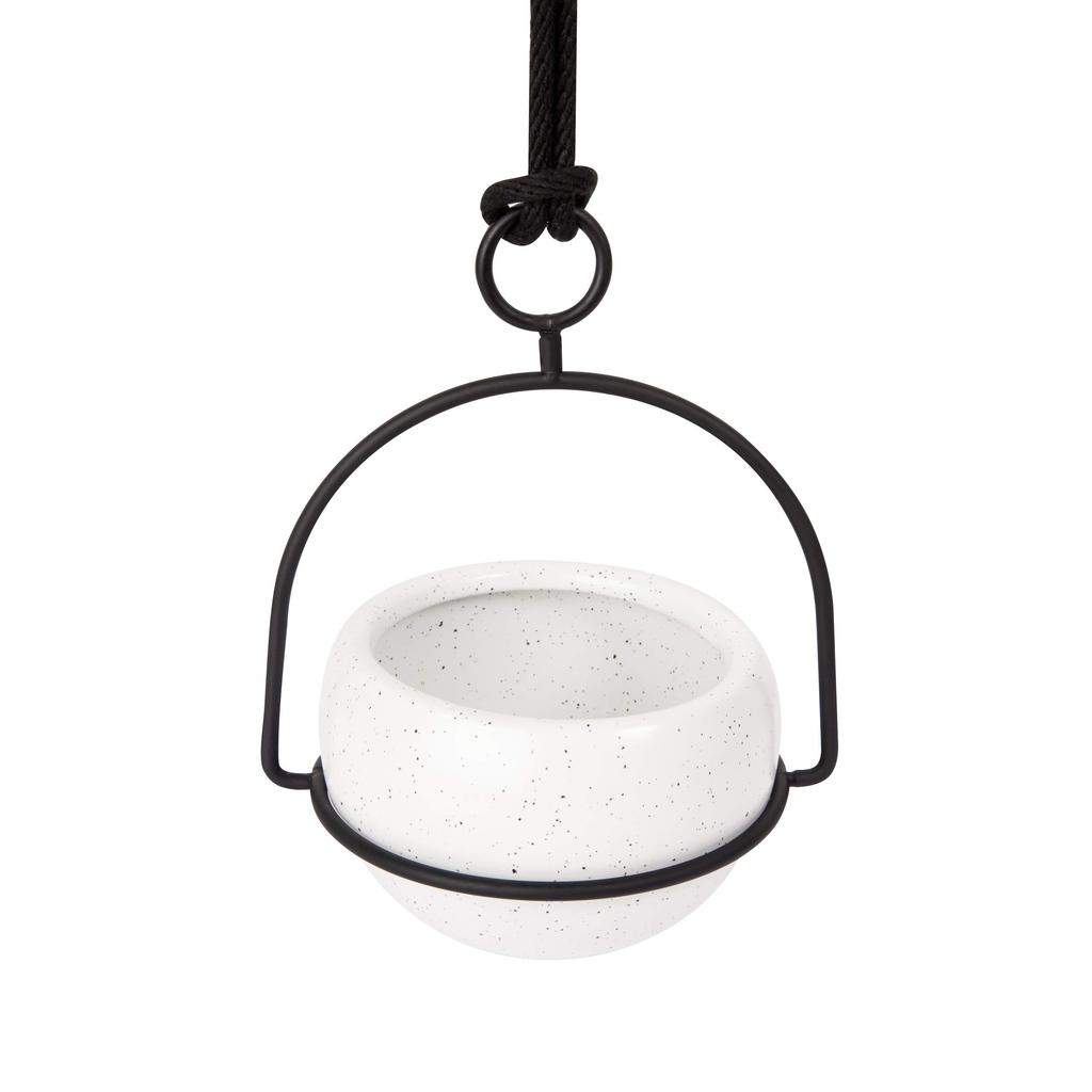 umbra Flower Vase, Flower Pot, Planter with Stand, Interior, White, S NESTA 21009251748